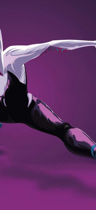 Fond d'écran iPhone Gwen Stacy 2020 Artwork 4k