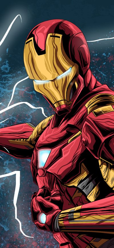 Fond d'écran iPhone Fanart Of Iron Man 4k