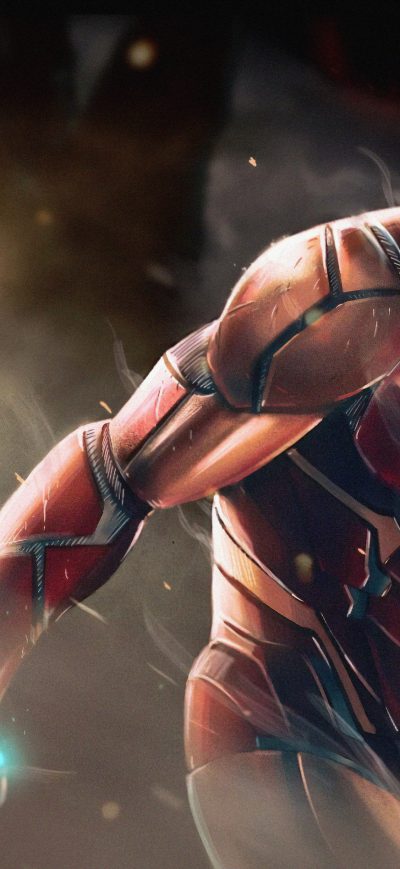 Fond d'écran iPhone Iron Man 4k Sketch Art