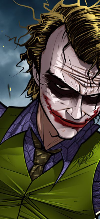 Fond d'écran iPhone Joker Gotham King 4k