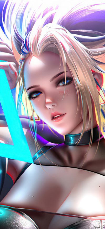 Fond d'écran iPhone Kda Akali League Of Legends 2020 New