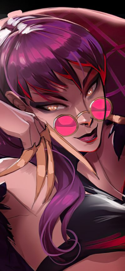 Fond d'écran Kda Evelynn Art sur iPhone