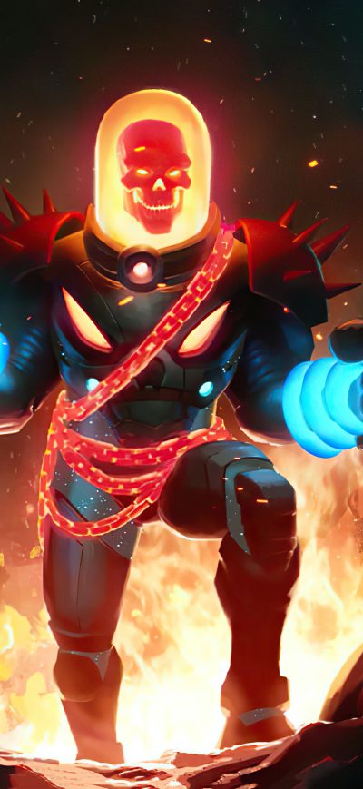 Fond d'écran iPhone Cosmic Ghost Rider Marvel Contest Of Champions