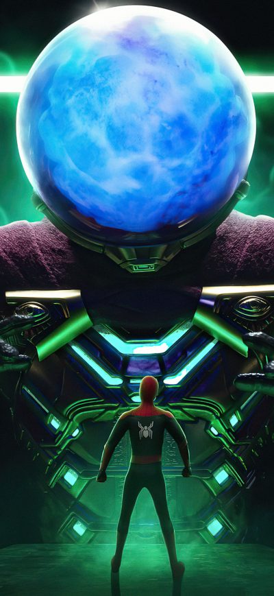 Fond d'écran iPhone Mysterio Spiderman