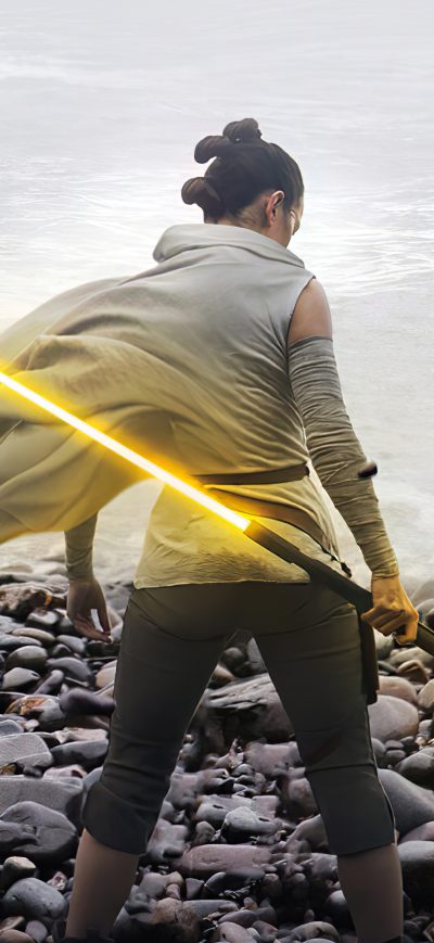 Fond d'écran Rey 4k 2020 Artwork sur iPhone
