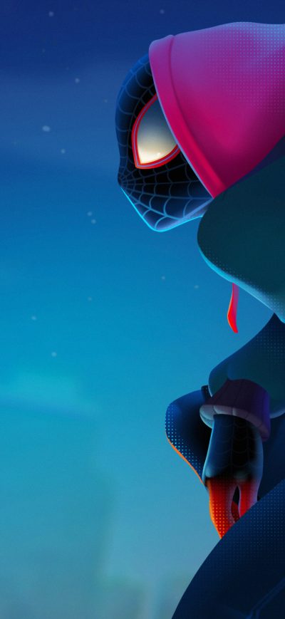 Fond d'écran Spider Verse Art 2019 sur iPhone