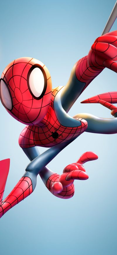 Fond d'écran iPhone Spiderman 3d Fan Art 4k