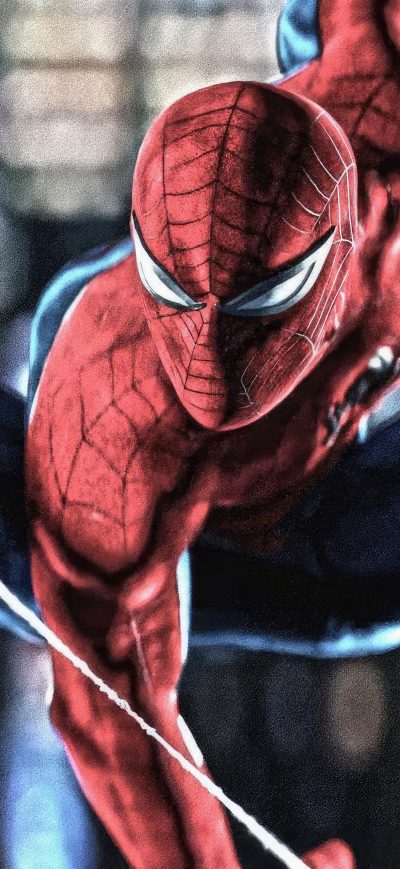 Fond d'écran iPhone Spiderman Reborn Suit 5k