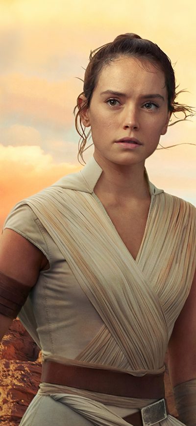 Fond d'écran iPhone Rey Star Wars The Rise Of Skywalker 2019 4k