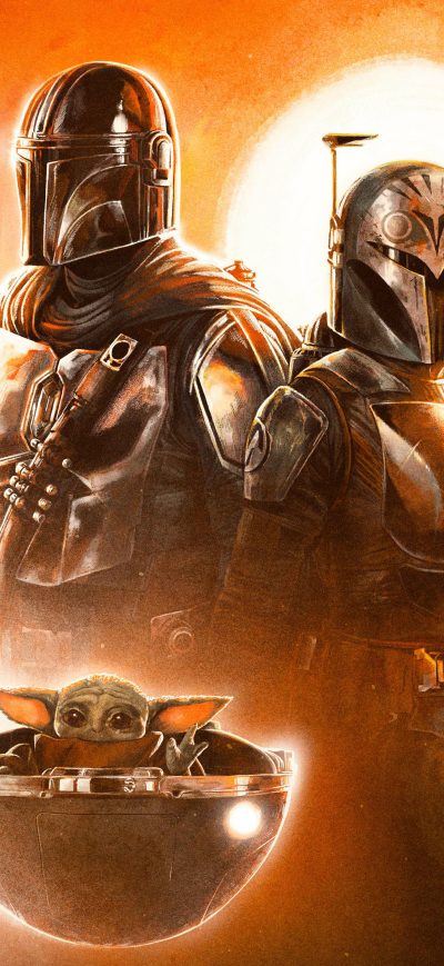 Fond d'écran iPhone The Mandalorian Season 3 8k