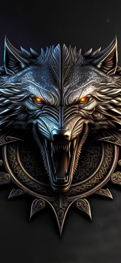 Fond d'écran iPhone The Witcher Tv Series Logo 5k