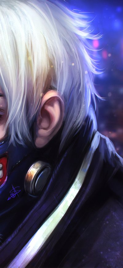 Fond d'écran iPhone Tokyo Ghoul Kaneki Ken Art 4k