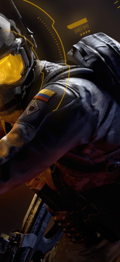 Fond d'écran iPhone Rainbow Six Siege 8k