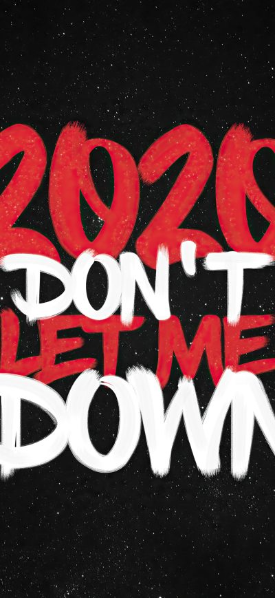 Fond d'écran 2020 Dont Let Me Down 4k sur iPhone