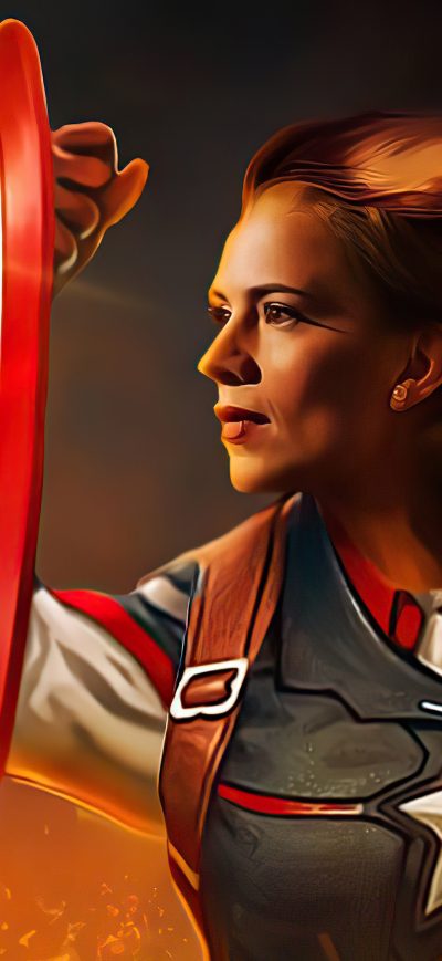 Fond d'écran iPhone Peggy Carter What If