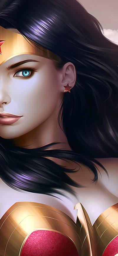 Fond d'écran iPhone 2020 Wonder Woman Arts 4k