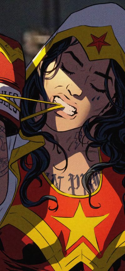 Fond d'écran iPhone Boxer Wonder Woman
