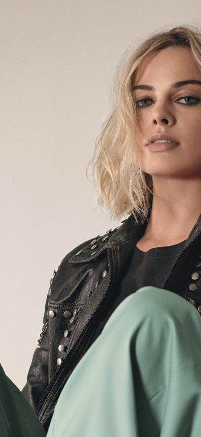Fond d'écran W Magazine Margot Robbie sur iPhone
