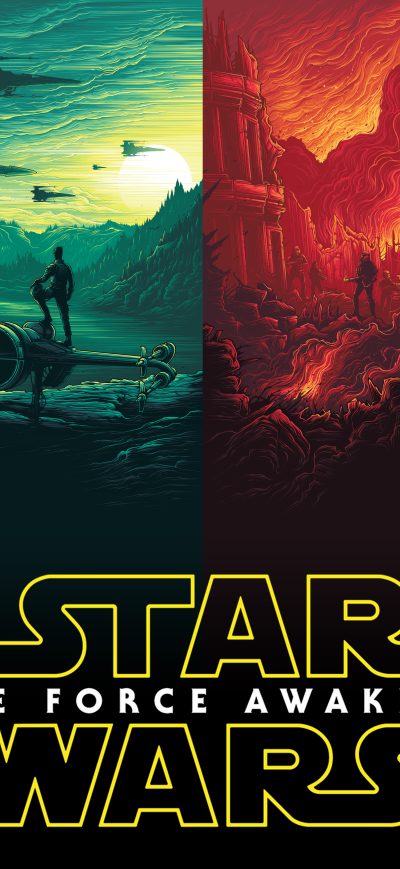 Fond d'écran iPhone Star Wars Poster Logo