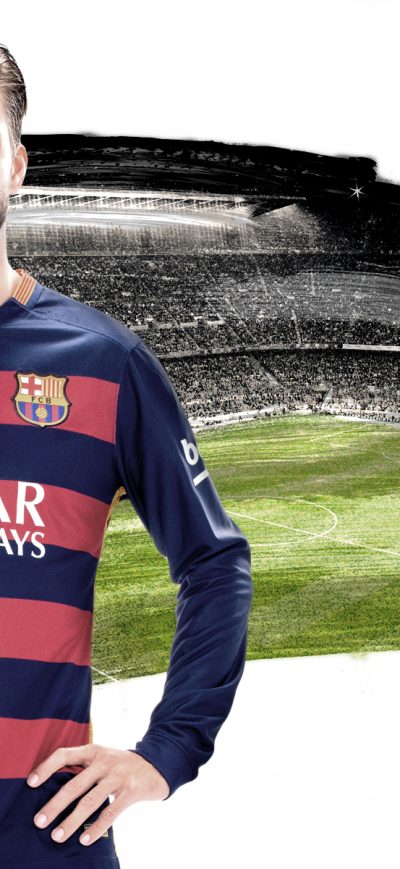 Fond d'écran iPhone Gerard Pique FC Barcelona