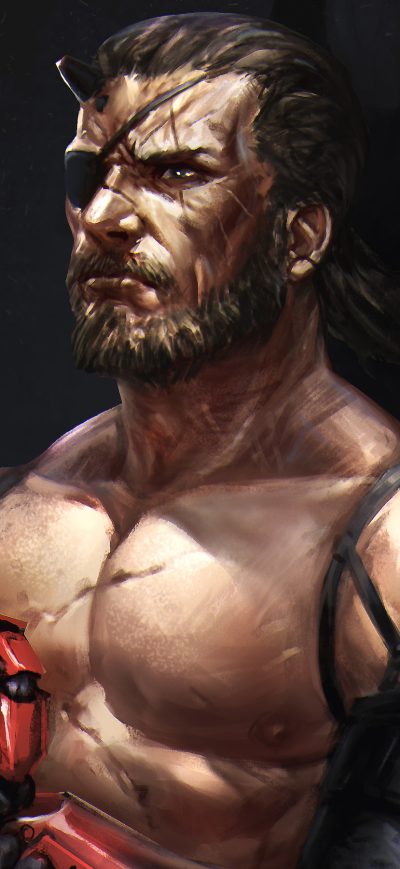 Fond d'écran iPhone Venom Snake Metal Gear