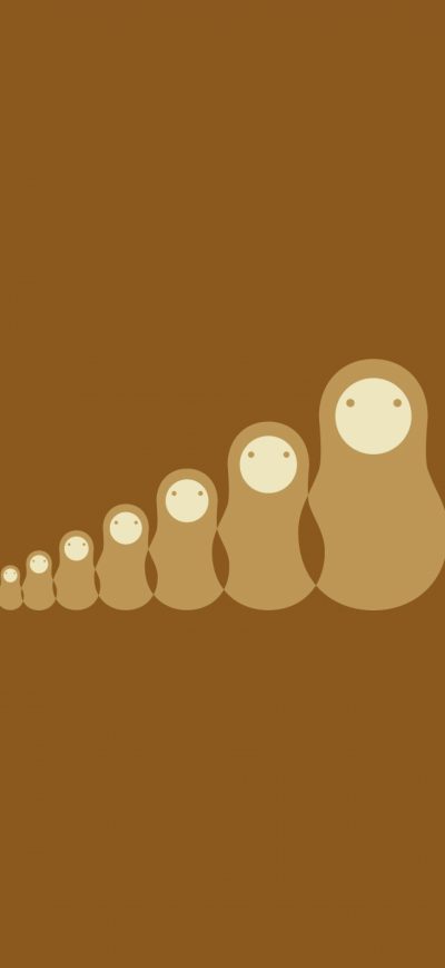 Fond d'écran Dolls Vector sur iPhone