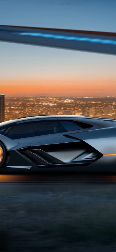 Fond d'écran iPhone Lamborghini Terzo Millennio 2017 Concept Car