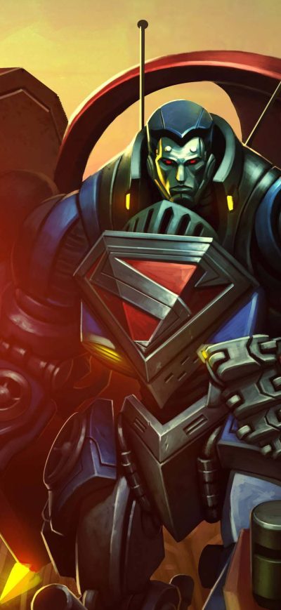Fond d'écran iPhone Infinite Crisis Mecha Superman