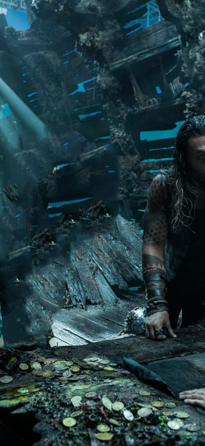 Fond d'écran iPhone Arthur Curry And Amber Heard As Mera In Aquaman 2018