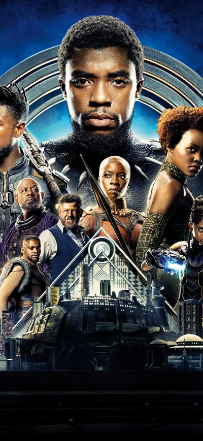 Fond d'écran iPhone Black Panther Movie 2018 8k