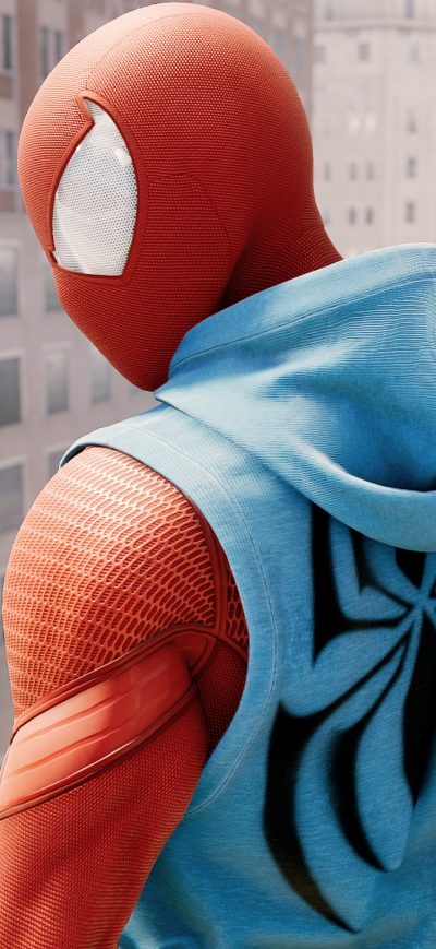 Fond d'écran iPhone Scarlet Spiderman Ps4 4k New Suit