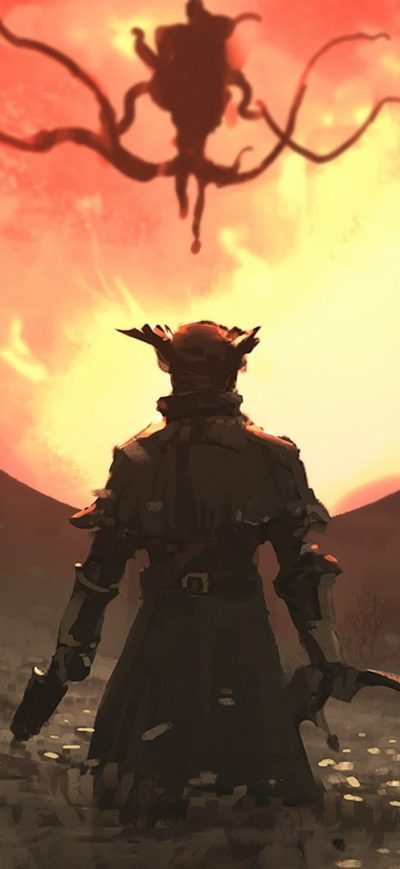 Fond d'écran iPhone Bloodborne Game Artwork