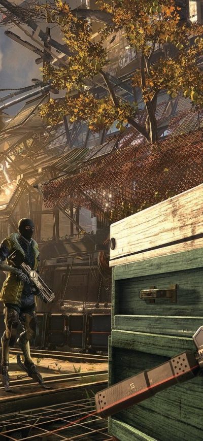 Fond d'écran iPhone Deus Ex Mankind Divided Game Art