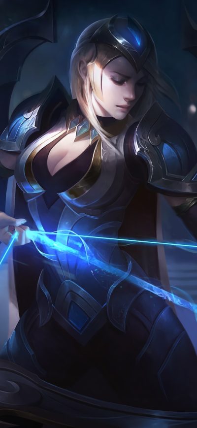 Fond d'écran iPhone Ashe League Of Legends Warrior