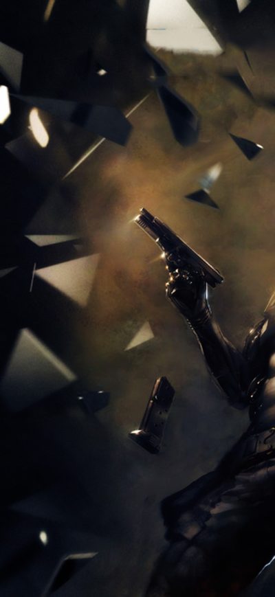 Fond d'écran iPhone Deus Ex Mankind Divided Games