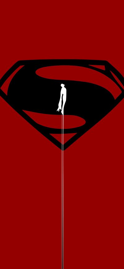 Fond d'écran iPhone Superman 4k Art