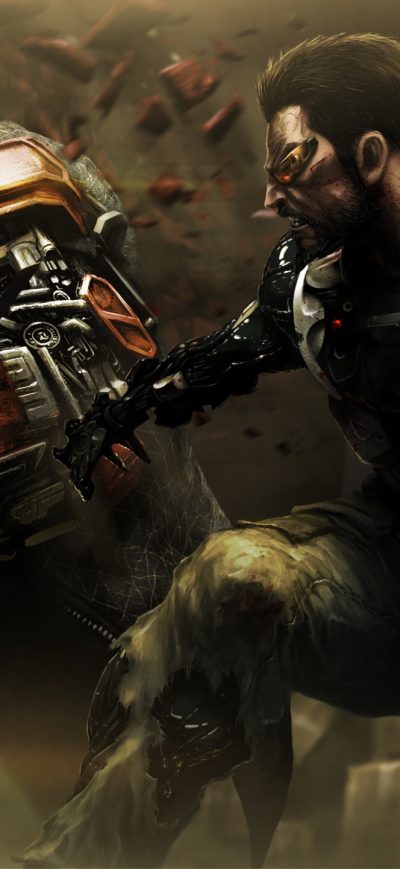Fond d'écran iPhone Deus Ex Mankind Divided Game Digital Art