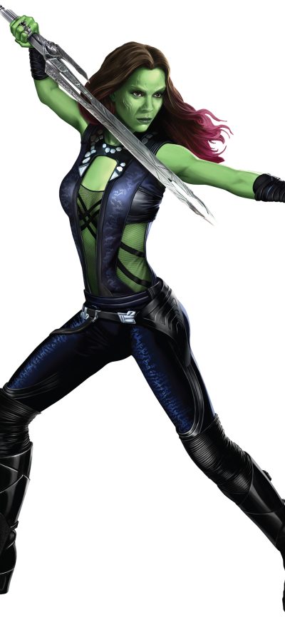 Fond d'écran iPhone Avengers Infinity War Gamora 2018