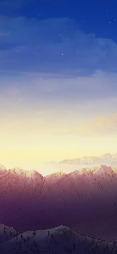 Fond d'écran iPhone Monstercat Climbing Mountain Artistic