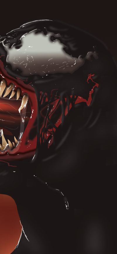 Fond d'écran iPhone Venom Illustration 4k New