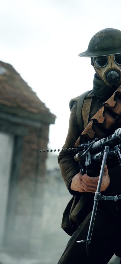 Fond d'écran iPhone Battlefield 1 Soldier 4k
