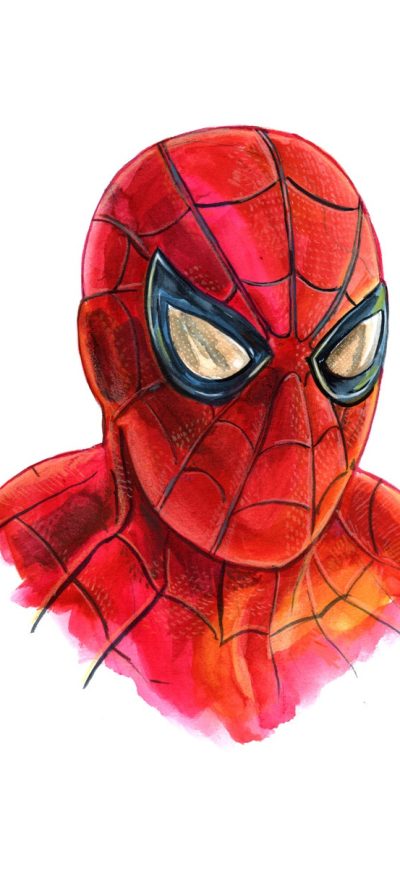Fond d'écran iPhone Spiderman Minimalism Artwork