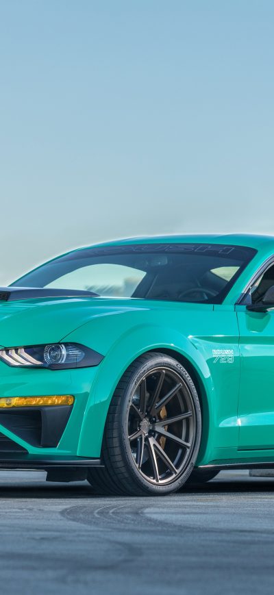 Fond d'écran Ford Mustang 2018 sur iPhone