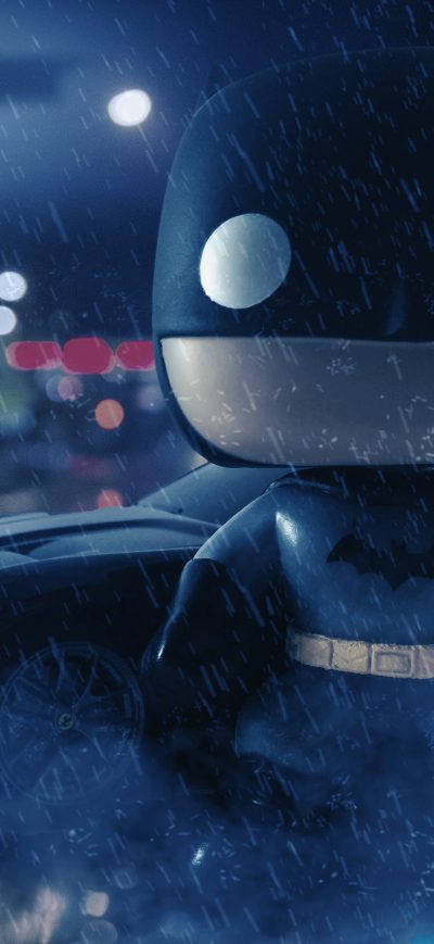 Fond d'écran The Dark Knight 4k Pop sur iPhone