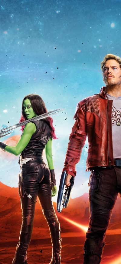 Fond d'écran iPhone Guardians Of The Galaxy Vol 2 Cast 8k