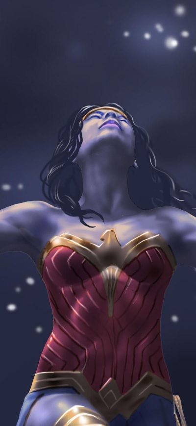 Fond d'écran iPhone Art Of Wonder Woman