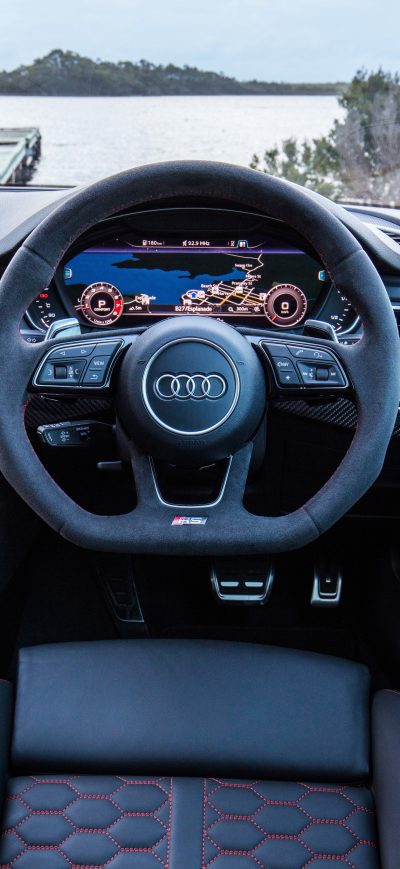 Fond d'écran iPhone Audi Rs5 Coupe Interior 4k