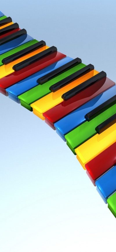 Fond d'écran iPhone Colorful Piano