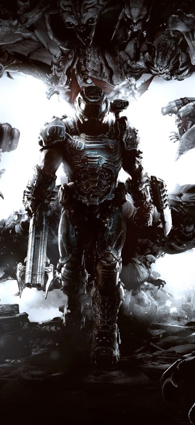 Fond d'écran iPhone Doom Eternal