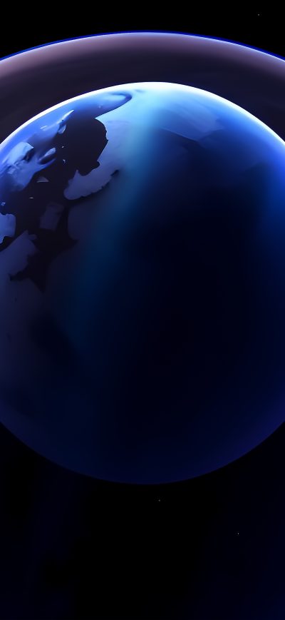 Fond d'écran iPhone Planets Abstract 8k